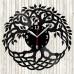Tree Vinyl Record Clock 