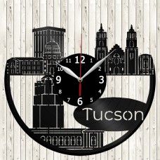 Tucson Vinyl Record Clock 