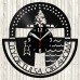 Tulsa Vinyl Record Clock 