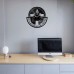 Tulsa Vinyl Record Clock 