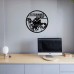 Veterinary Clinic Vinyl Record Clock 