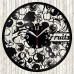 Vinyl Record Clock Fruits Vinyl Record Clock Fruits